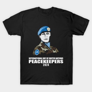 International Day of UN Peacekeepers 2024 T-Shirt